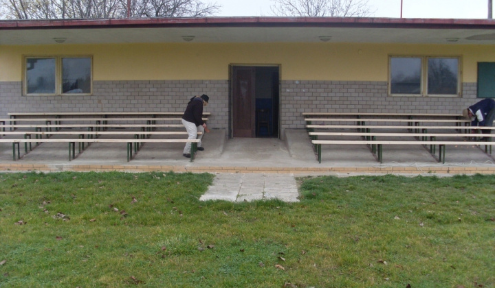 Realizácia projektu - Revitalizácia verej.plôch - futbal.ihrisko