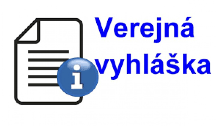 Oznámenie o začatí stavebného konania vodnej stavby v obci Horný Pial - rozšírenie vodovodu pre 5RD - Verejná vyhláška