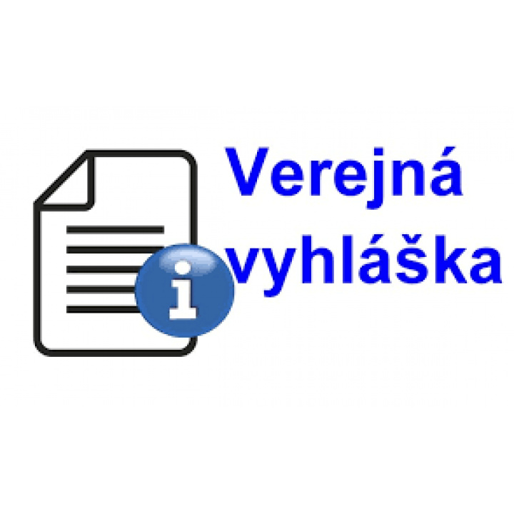 Oznámenie o začatí stavebného konania vodnej stavby v obci Horný Pial - rozšírenie vodovodu pre 5RD - Verejná vyhláška