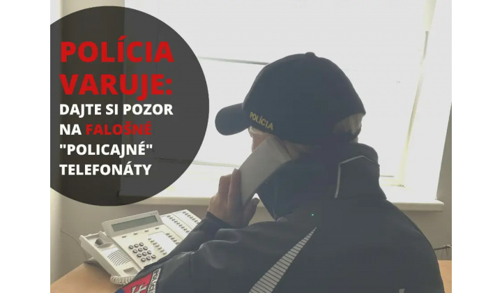 Polícia opätovne upozorňuje na podvody