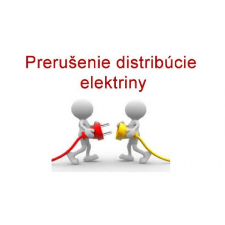 Preušenie distribúcie elektriny - oboznámenie verejnosti 