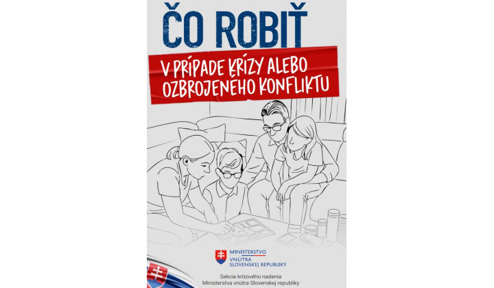 Príručka ''Čo robiť v prípade krízy alebo ozbrojeného konfliktu''